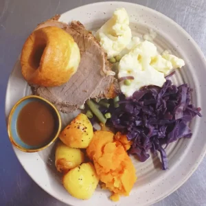 Sunday Roast in Helston, Cornwall